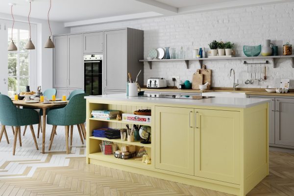 Yellow and Dust Grey Yellow and Dust Grey