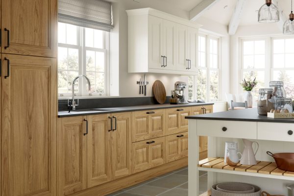 Light Oak and Ivory Light Oak and Ivory