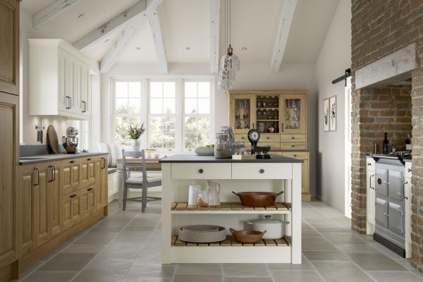 Light Oak and Ivory Light Oak and Ivory